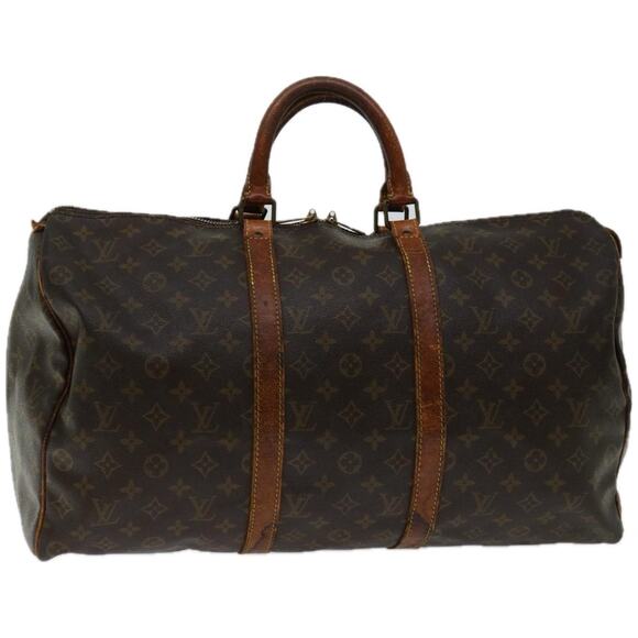 LOUIS VUITTON Monogram Keepall 50 Boston Bag M41426 - Picture 1 of 16
